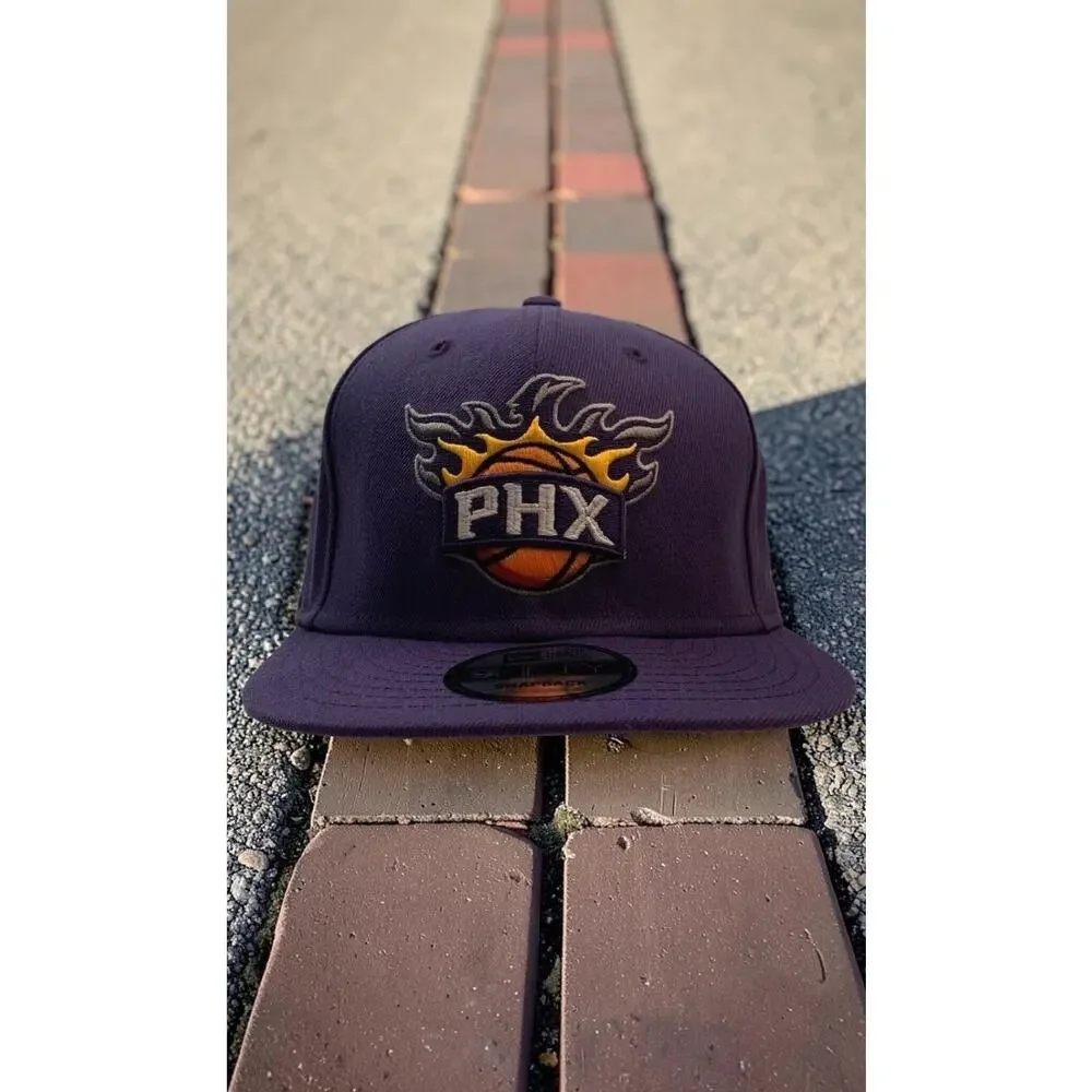 New Era 9FIFTY Phoenix Suns PHX NBA Throwback Snapback Adjustable Hat Cap New